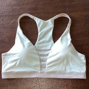 VS Pink Mint Green Sports Bra